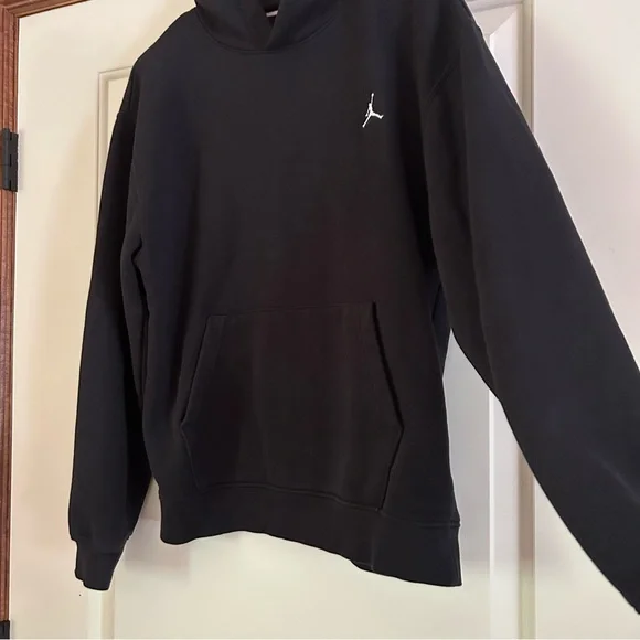 Nike Air Jordan Pullover Hoodie Black Mens Size Small Jumpman Great Condition - Picture 4 of 9